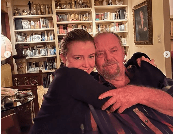 Jack Nicholson New Family Photo
